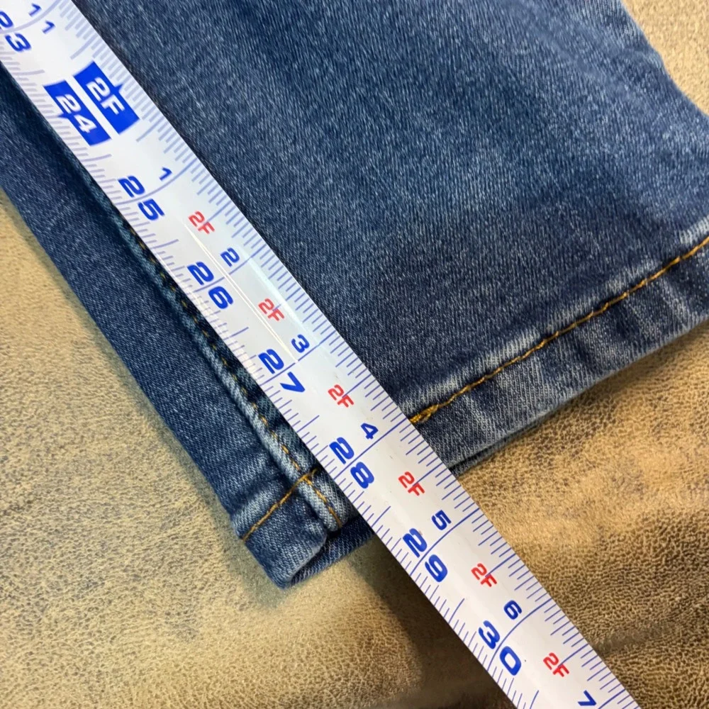 Levi 512 Slim Taper Jeans Mens 30x30 Blue Medium Wash Denim 1285